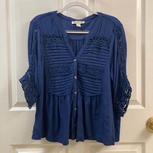Vintage America Blue Top